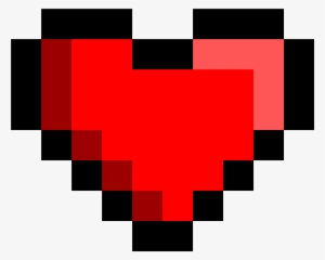 8bit Heart Png Free Library - Heart 8 Bits Png