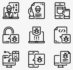 Hacker - Furniture Icons Top View