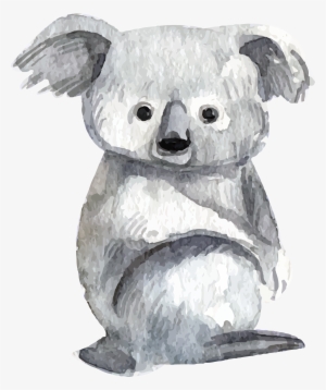 Baby Koalas Lemur Bear Watercolor Painting - Watercolor Koala Free