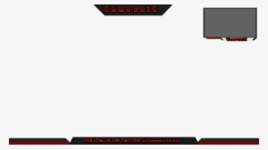 Youtube Clipart Overlay - Free Red Twitch Overlays Transparent PNG ...