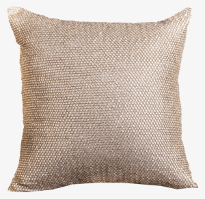 Couch Pillow Png Vector Freeuse Library - Pyar&co Brava Metallic Gold Chainmail Decorative