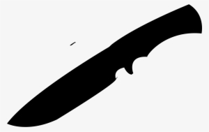 Knife Comments - Silhouette Knife Clip Art