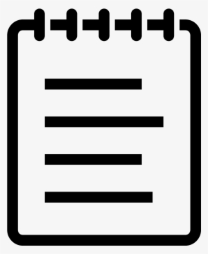 Notepad Icon - Icon Anotacoes Png