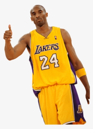 Kobe Bryant Thumb Up - Kobe Bryant Transparent