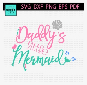 Daddy's Little Mermaid - Font Little Mermaid