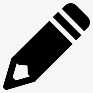 Png Transparent Stock Pencil Cones Download Gratuito - Pencil Icon Black And White