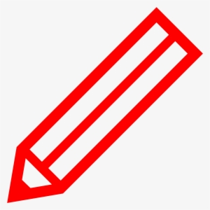 Open - Red Pen Icon Png