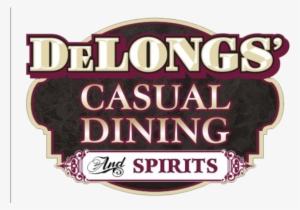 Delongs' Casual Dining Logo - Delongs Casual Dining Pontiac Il