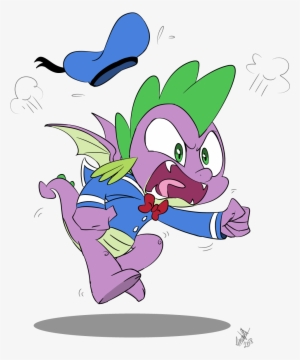 Angry Artist Emositecc Donald Duck Dragon Male Safe - My Little Pony: Friendship Is Magic