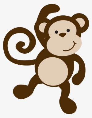 Pin By Rosiane Medeiros On Safari Clipart - Baby Monkey Template