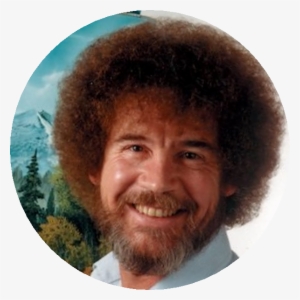 Bob Ross Face Png Png Freeuse Stock Bob Ross New Joy Of Painting Book Transparent Png 400x400 Free Download On Nicepng - bob ross the art of chill bob ross face t shirt roblox