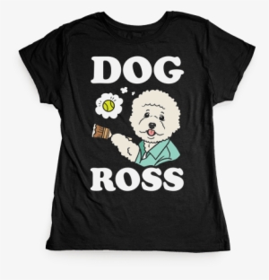 Dog Ross Womens T-shirt - Justice League Logo Tshirt