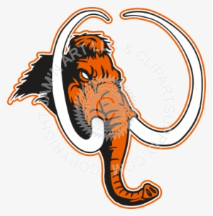 Mammoth Vector Head - Mammoth Clip Art