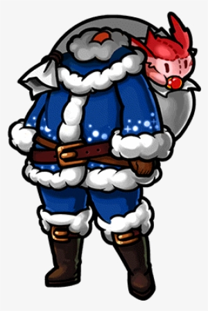 Gear-blue Santa Costume Render - Santa Suit