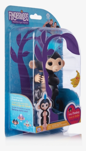 Picture Of Fingerlings Monkey Rc Toy / Black - Fingerlings Monkey - Bella (pink)