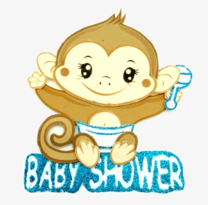 8" Baby Monkey - Cartoon