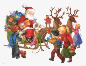 0 Be0f6 8efa0c5c L - Merry Christmas Santa Claus With Children's