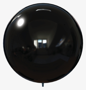 18" Black Balloon Bobber Duraballoon Replacement - Balloon