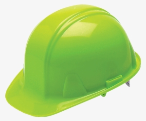 Manufacturer - - Lime Green Hard Hat Transparent
