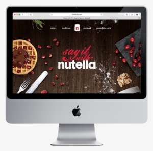 Nutella Holiday Site - Layout For Personal Website Design