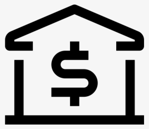 White Building Icon Png - Bank Building Icon Png