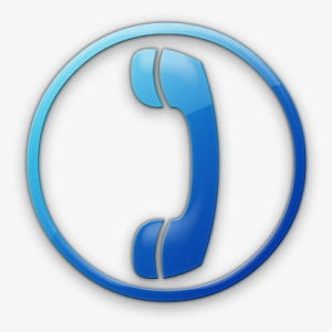 Picture - Phone Icon Blue Transparent