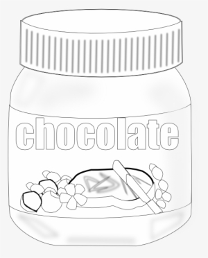 Nutella Cliparts - Imagenes Para Colorear De Nutella