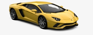 Yellow Lamborghini Png High Quality Image - Lamborghini Aventador S Png