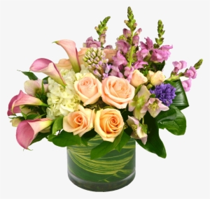 Calming Pastels Bouquet - Felicitari Pentru Fina Cu Ziua De Nastere
