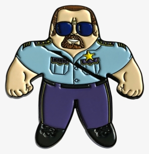 Image Of 'big Boss Man' Lapel Pin - Lapel Pin
