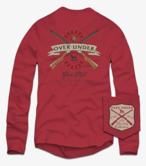 Over Under Gun Club Long Sleeve T-shirt Lighthouse - Over Under L/s Timber Ghost - Size: Medium
