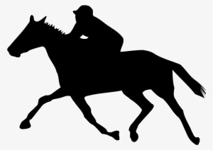 Trot Mounted Racing Svg Wikimedia Commons Filetrot - Racing Horse Vector Png