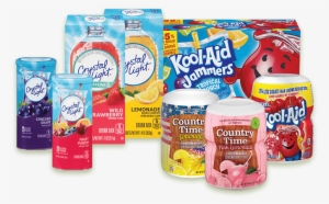 Kool-aid Country Time Crystal Light - Kool Aid Jammers Grape 10 - 6 Oz Pouches