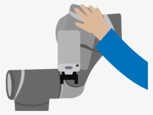 Robot, Every Pose And Point In The Task Can Be Guided - Collaborative Robot Icon