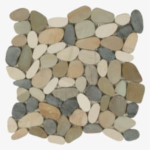 Botany Bay Pebbles - Botany Bay Sliced Pebble Tile