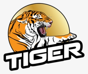 Poster Tiger Roaring Right Animal Nature Wildcat Jungle - Roaring Tiger Logo Mugs