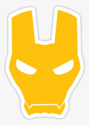 Iron Man Face Logo Iron Man Face Mask By Az - Illustration