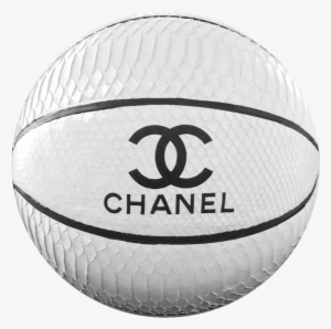 White Chanel Python Basketball By Keith Marton