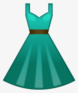 Dress Clipart Emoji - Dress Emoji Transparent