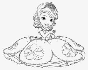 Princess Sofia Drawing At Getdrawings - Coloriage À Imprimer Princesse