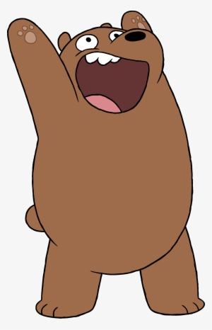 Free Download We Bare Bears Grizzly Clipart Polar Bear - We Bear Bears Grizz
