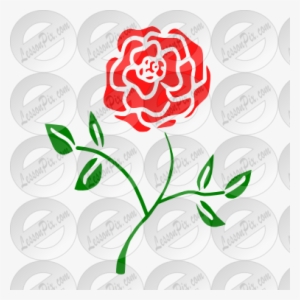 Rose Clipart Watermark - Portable Network Graphics