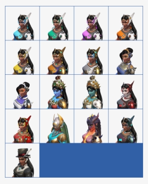 Click For Full Sized Image Symmetra - Spriters Resource Overwatch