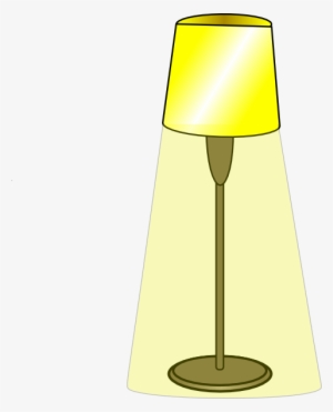 Lamp Clip Art At Clker - Floor Lamp Clipart Transparent