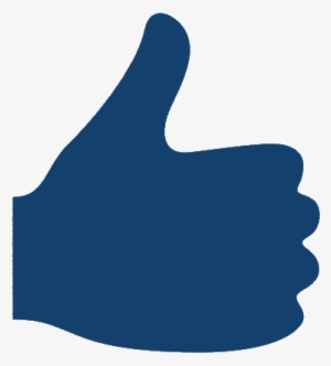 Making A Compliment - Dark Blue Thumbs Up