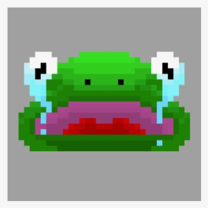 Sad Frog - Pixel Art