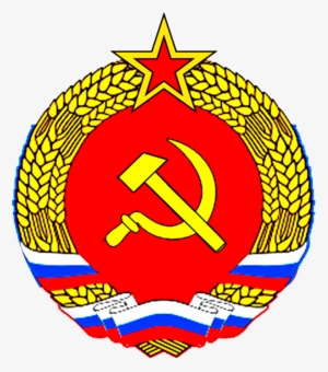 soviet new russian emblem - communist confederate gay flag