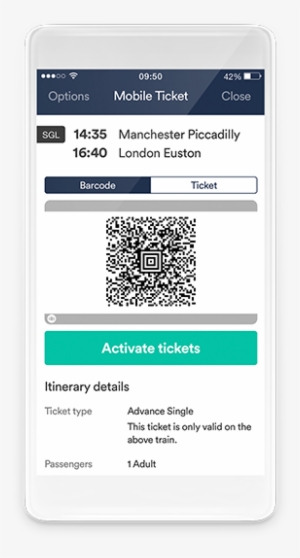Mobile Ticket - Mobile Train Tickets