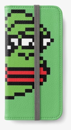 Pixelated Pepe Sad Frog Meme - Sad Pepe Pixel Art