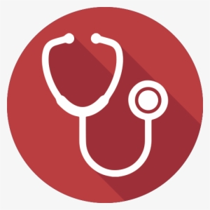 Wellness-icon - Stethoscope Icon Circle